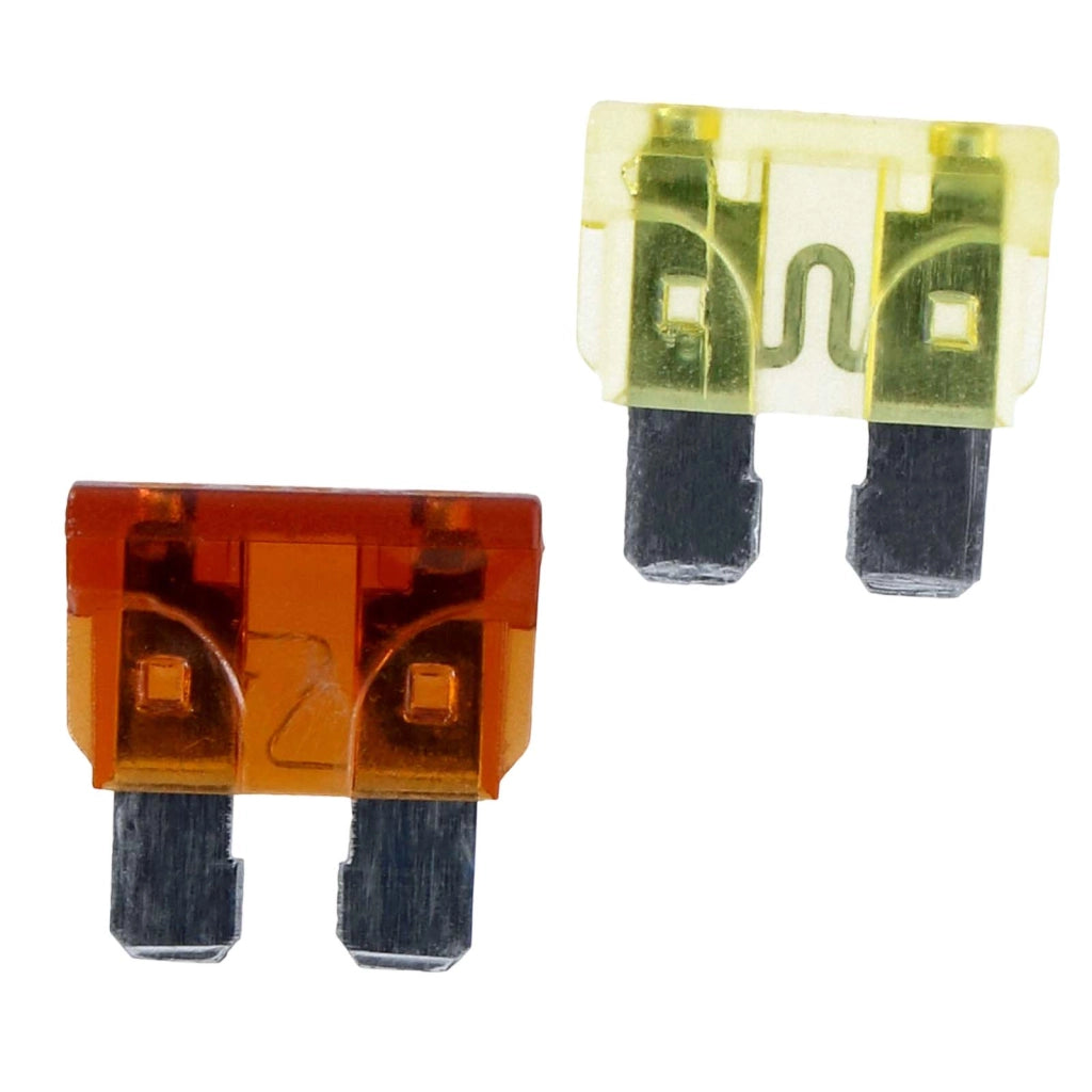 Fusibili per auto 6 pezzi da 7,5 A a 30 A Protezione sistema elettrico Multicolore Dunlop