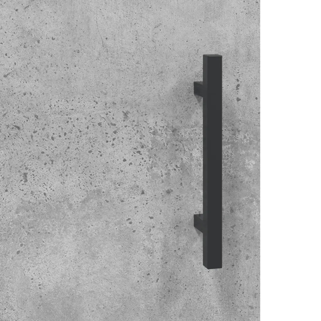Mobile a Parete Grigio Cemento 60x31x60 cm in Legno Multistrato 829992