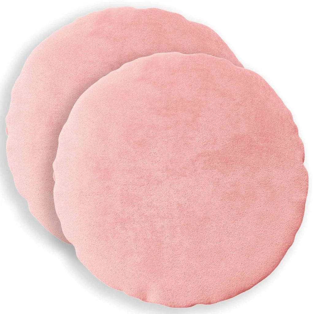 Federa 2 pcs HEERLEN Rosa Ø 40 cm Flanella 922461