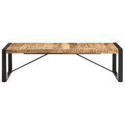 Tavolino da Salotto 140x70x40 cm in Legno di Mango Grezzo 321584