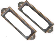 Set di 20 Retro Lades con Supporto Metallico per Progetti DIY, Lades Decorative e Accessori in Bronzo