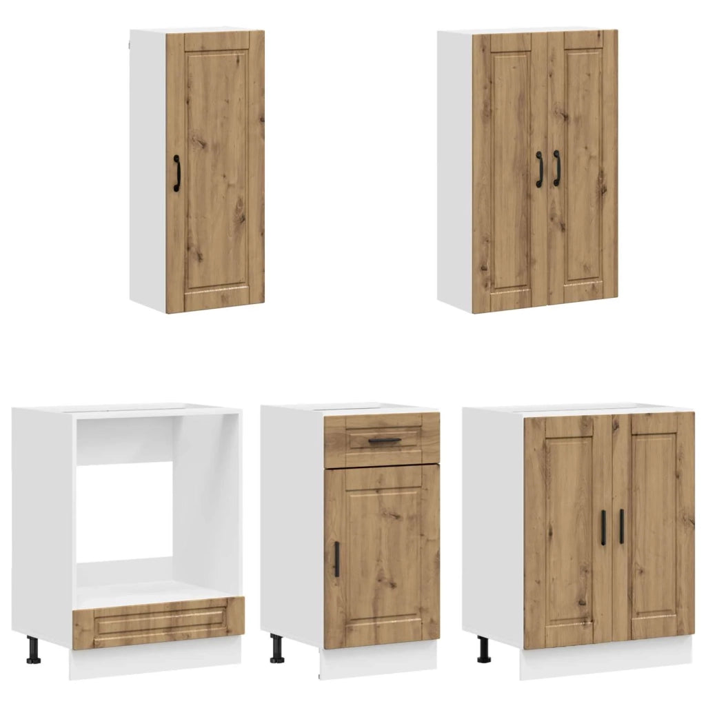 Unità Cucina PORTO 5 pcs Rovere Artigianale 3438294