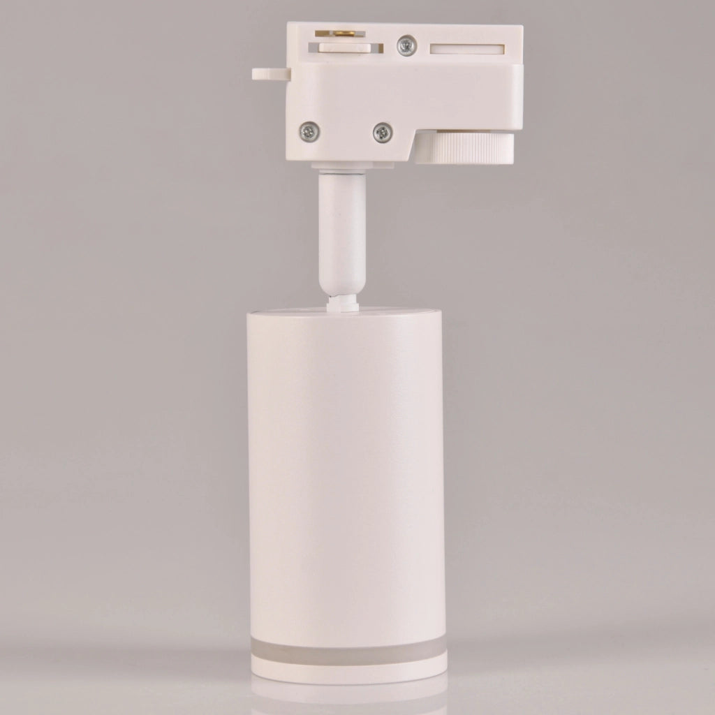 Faretto su binario bianco GU10 1 luce Paris Polux 321602