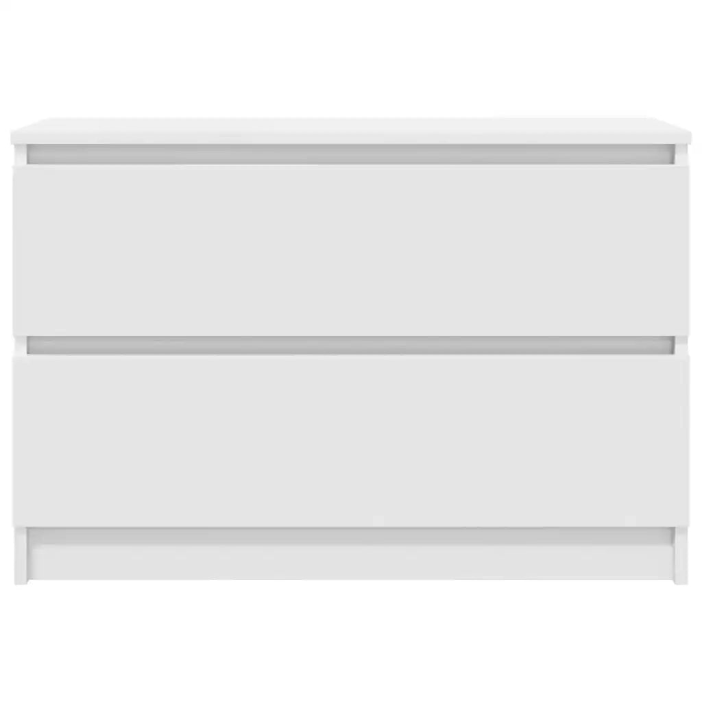 Mobile Porta TV Bianco 80x35x54 cm in Legno Multistrato