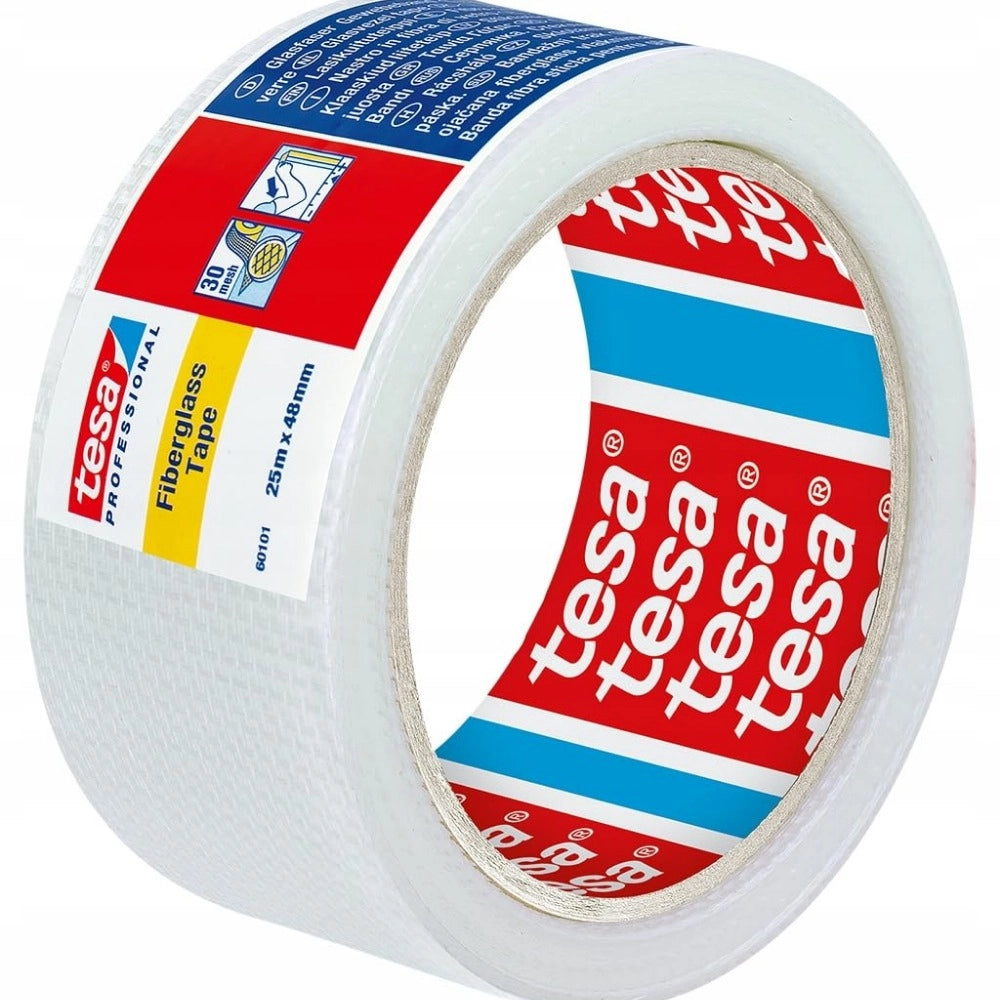 Tesa nastro fibreglass in tela per cartongesso 25m x 48mm