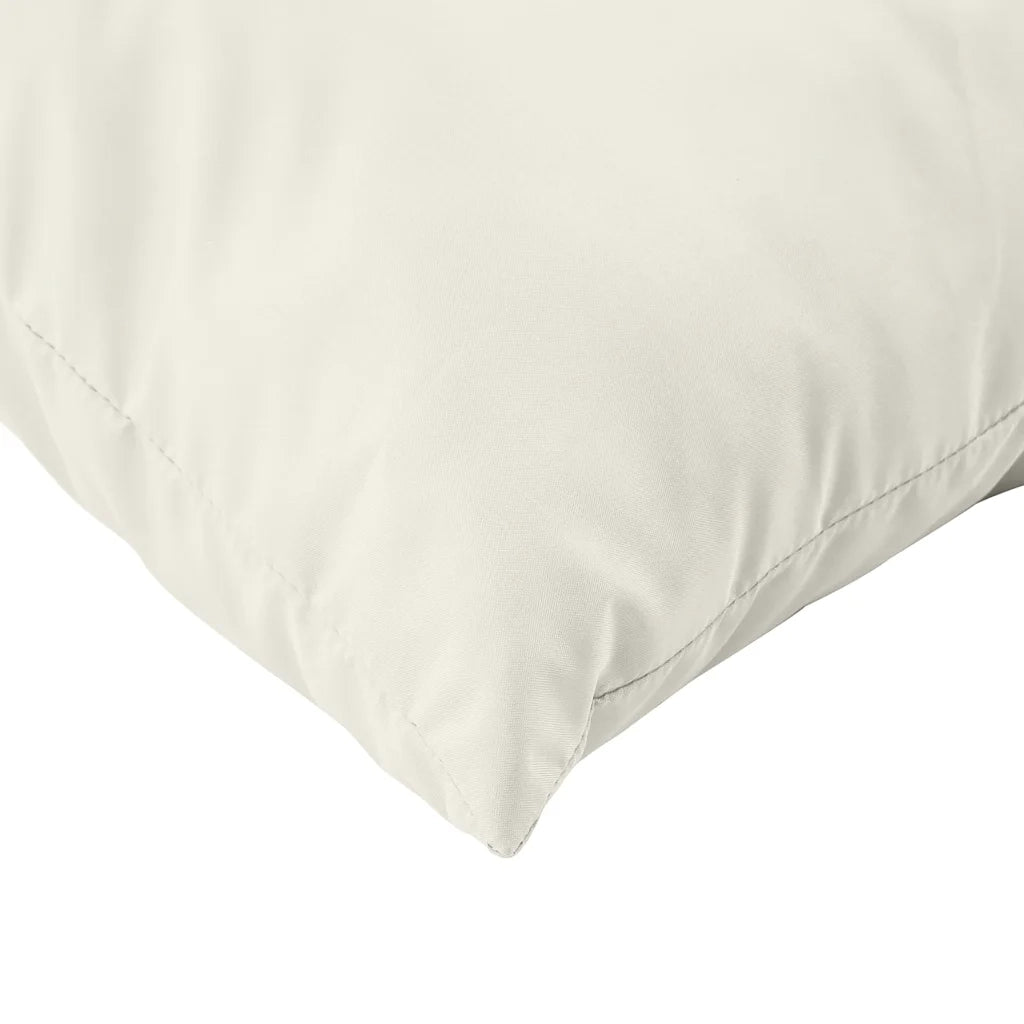 Cuscini per Pallet 3 pz Crema Mélange in Tessuto 4002654