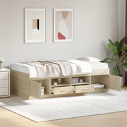 Divano Letto con Cassetti senza Materasso 90x190 cm 3280253