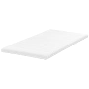 Coprimaterasso in schiuma bianca 90 x 200 cm comfort morbidezza