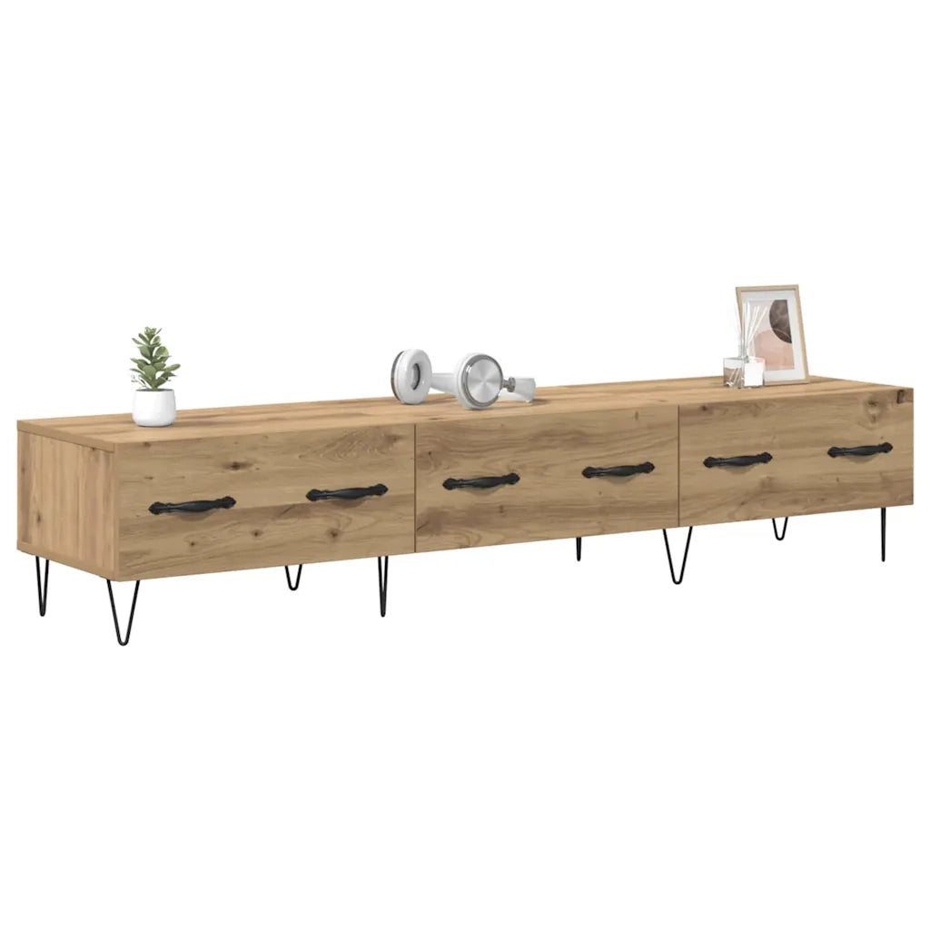 Mobile TV rovere artigianale 150 x 36 x 30 cm Legno multistrato 882327