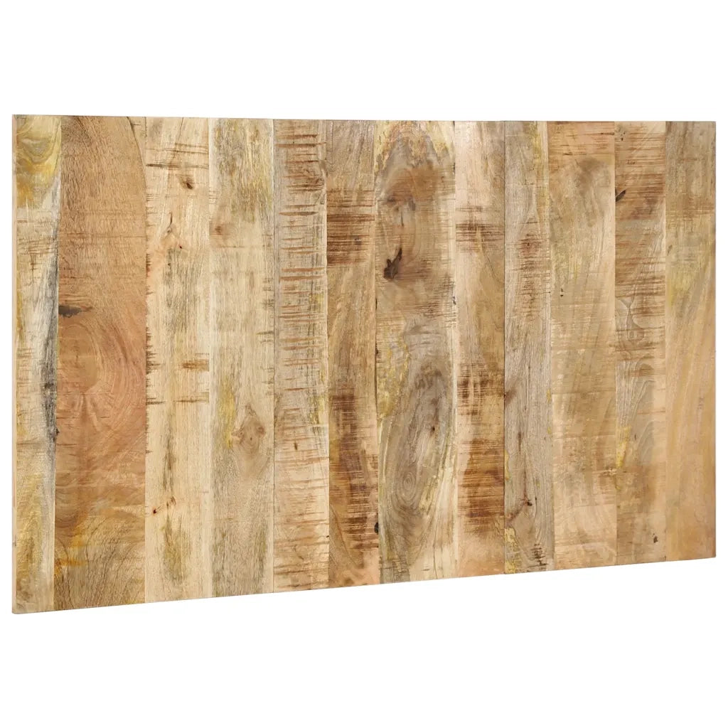 Testiera 140 cm in Legno Massello di Mango Grezzo 4017500