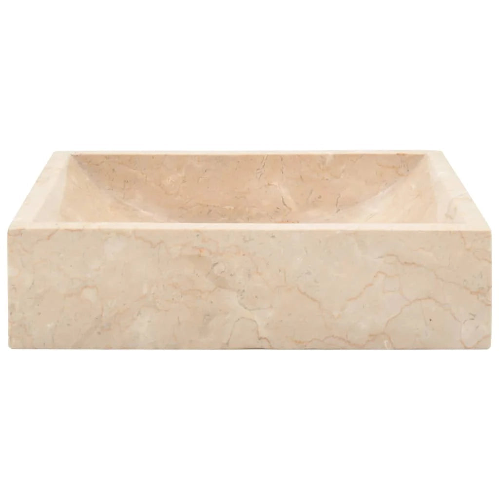Lavandino bagno 45 x 30 cm pietra naturale marmo crema 02_0002555