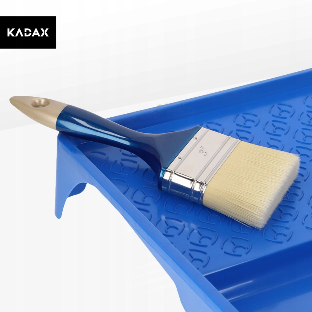 Pennello universale piatto dritto KADAX per pittura inglese, prodotto per la lucidatura, 78 mm