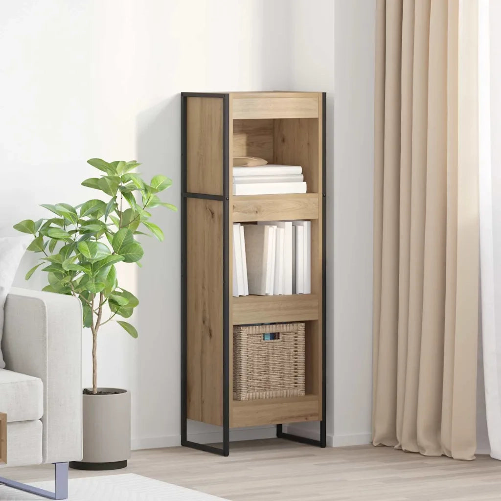 Armadio per Libri Rovere Artigianale 40 x 30 x 121 cm