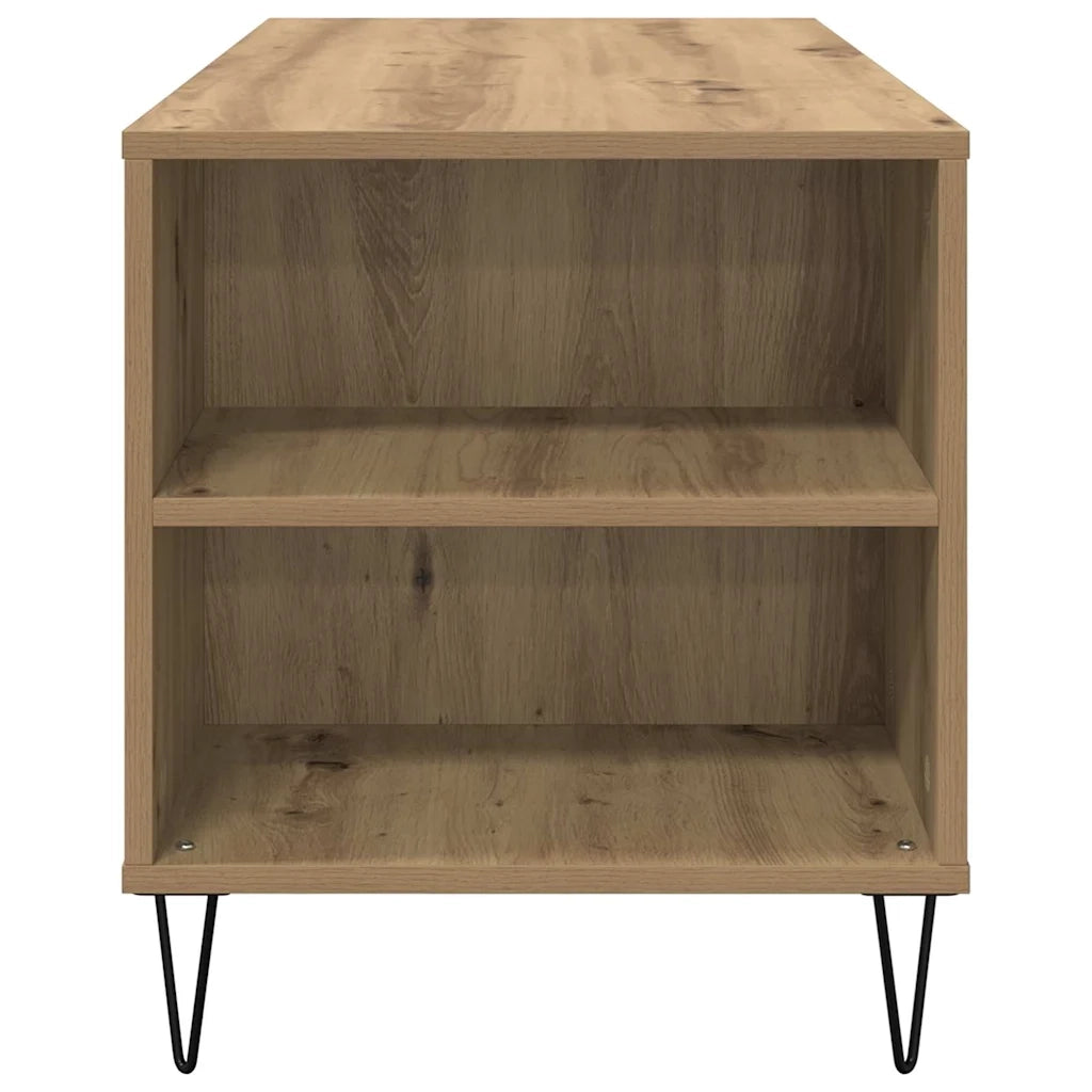 Tavolino da Salotto-Tavolino da soggiorno-Tavolo Rovere artigianale 102 x 44,5 x 50 cm 956466