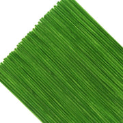 Pijpenragers 100 pezzi - Chenille verde chiaro - Materiali per fai da te per bambini - Pluche flessibile - Decorazione artigianale - Fai da te