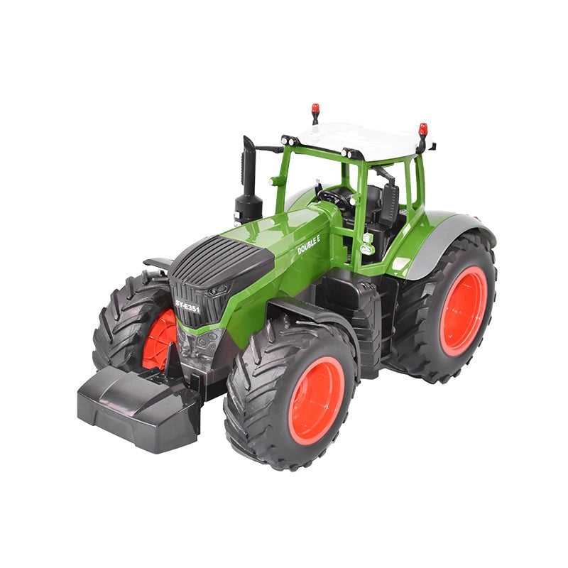 Trattore giocattolo telecomandato DoubleE RC 1:16 2,4 Ghz, luci, suoni, portata 25 m, velocità 2,16 km/h