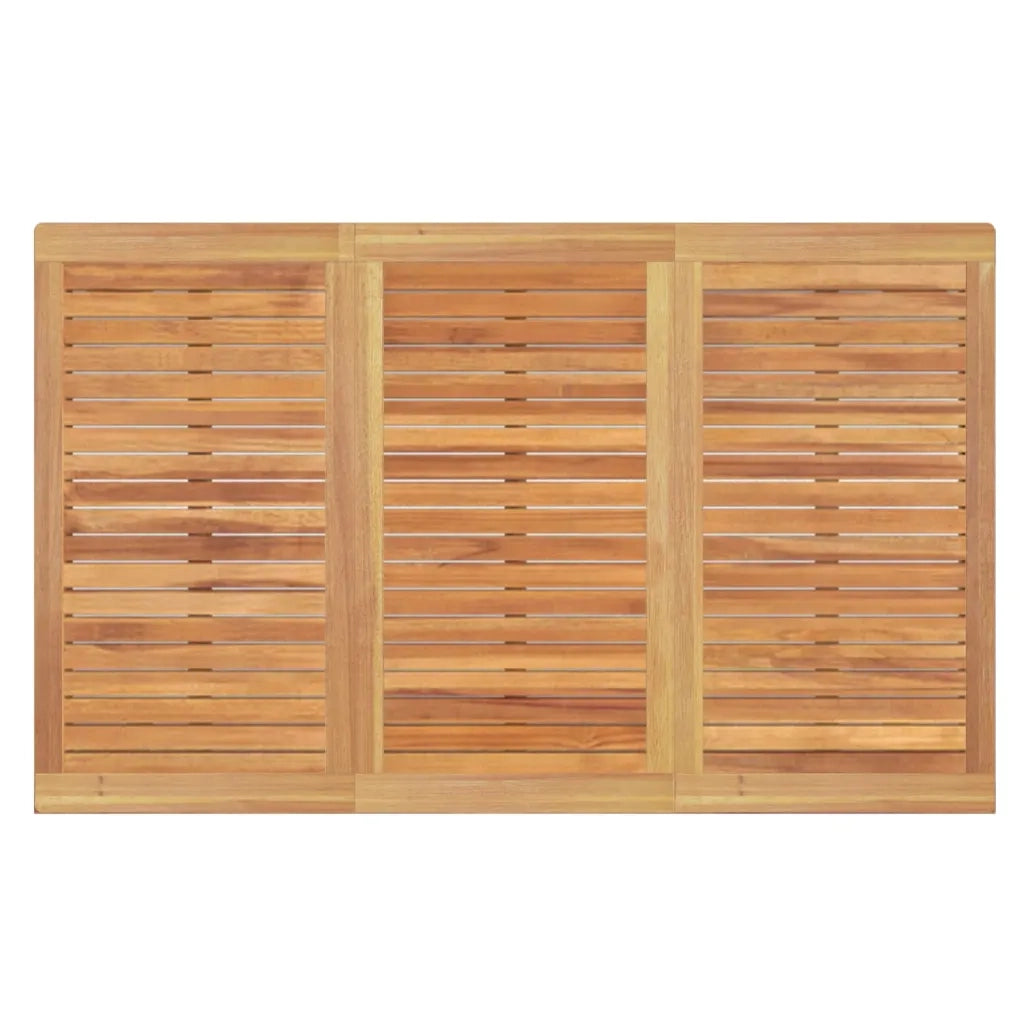 Set da Pranzo per Giardino 3 pz in Legno Massello di Teak 3157196