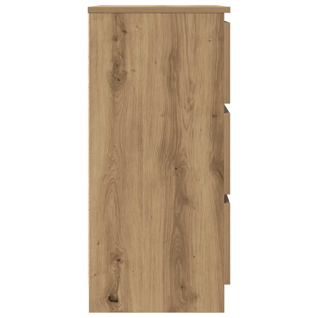 Credenza Rovere Artigianale 60x35x76 cm in Legno Multistrato 862492