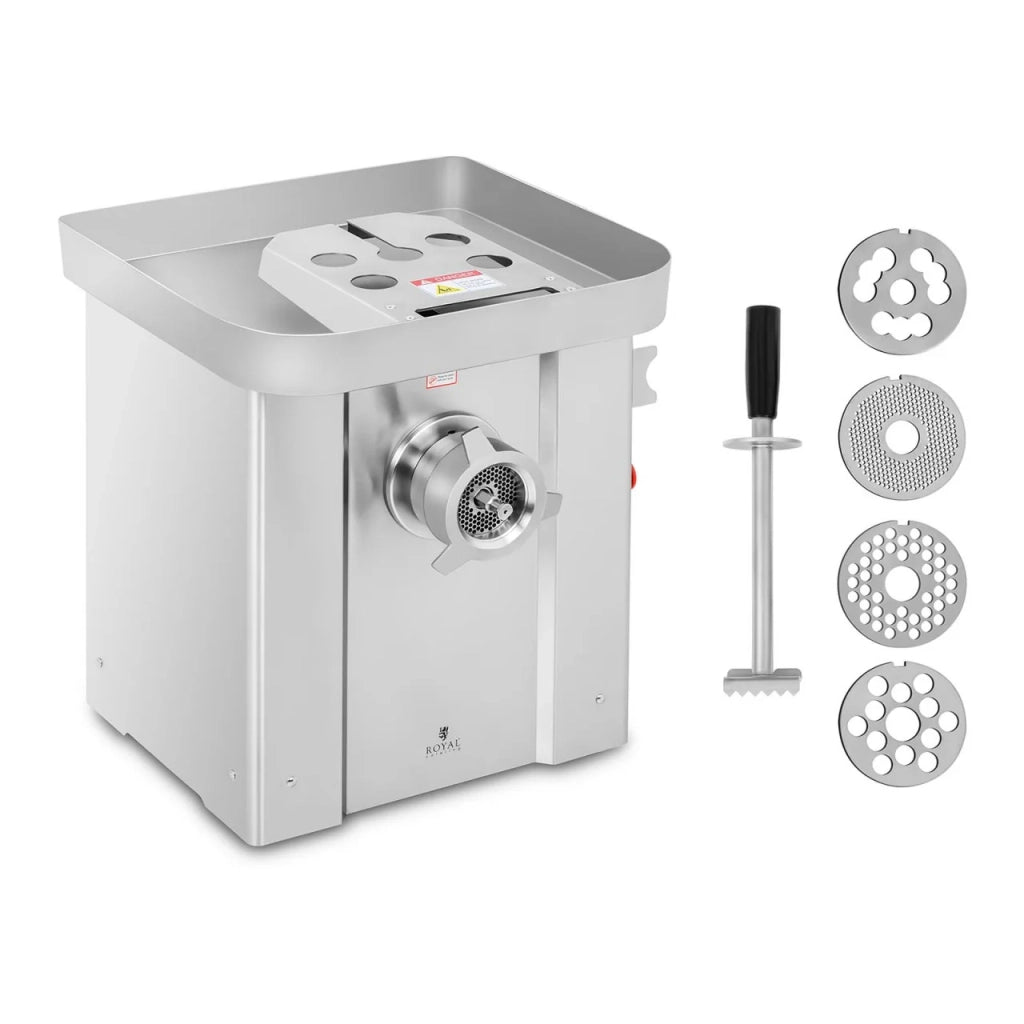 Tritacarne inox 800 kg/h funzione reverse potenza 1.500 watt 14_0001952