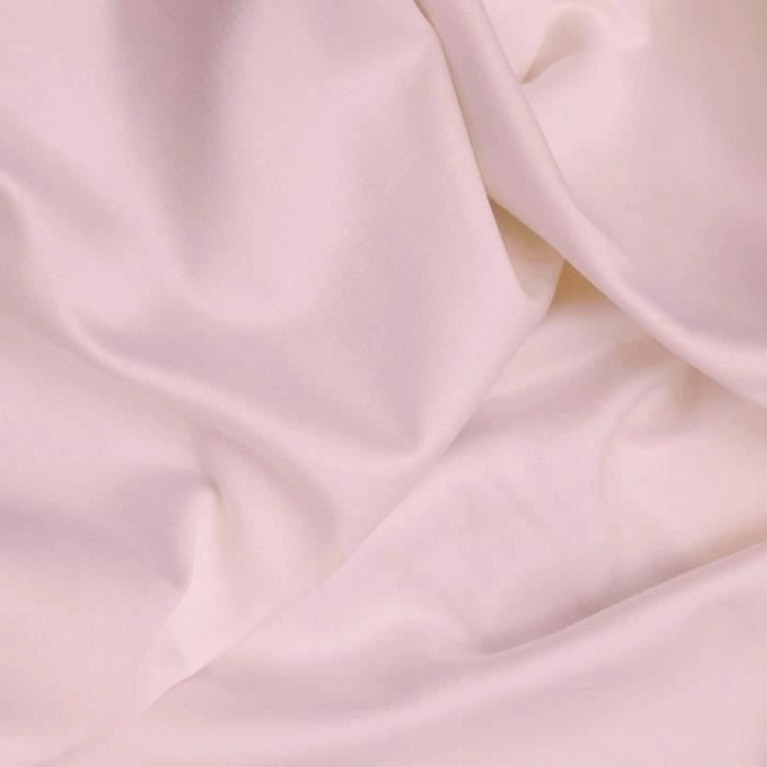 Completo letto - 1 copripiumino 220 x 240 cm + 2 federe 60 x 60 cm - 100% raso di cotone - Rosa