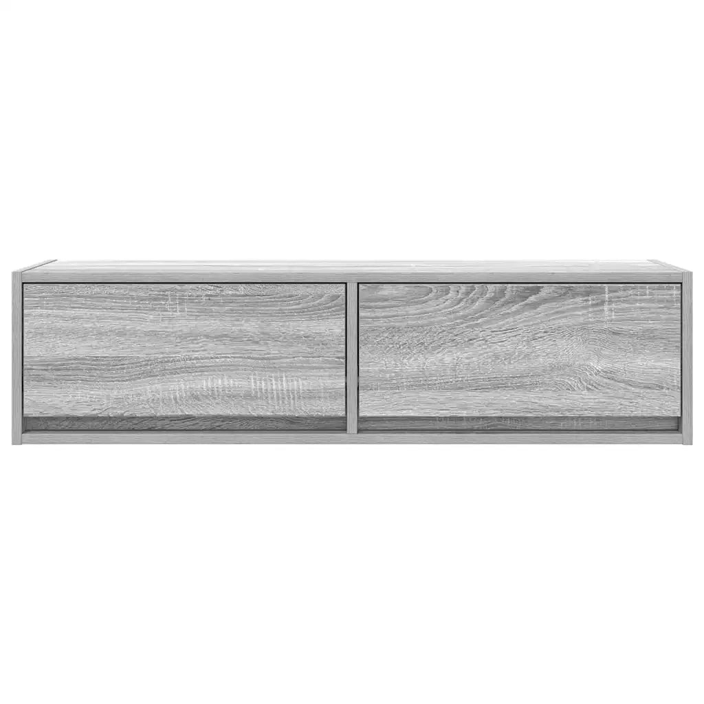 Mobile TV Grigio sonoma 100 x 31 x 25,5 cm Legno multistrato 861531