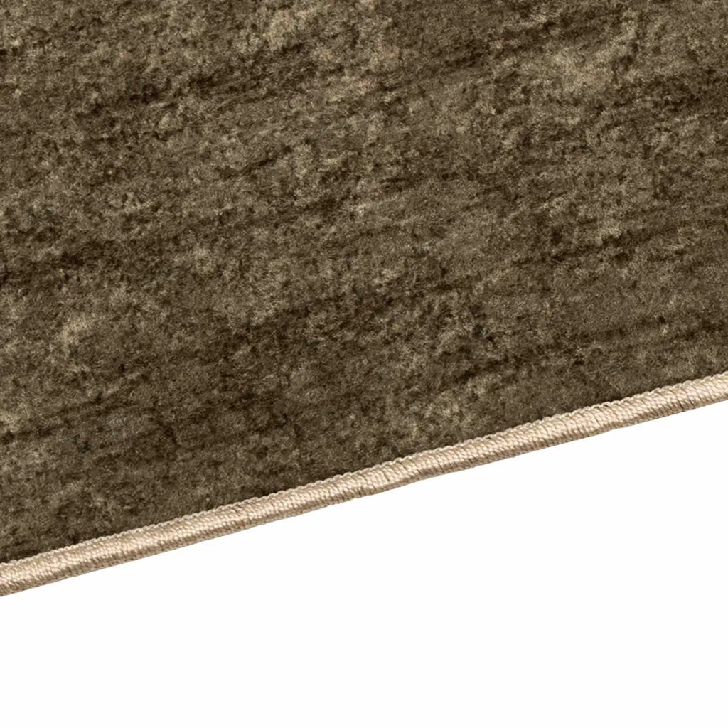 Runner Tappeto MARSA Verde Foresta 80 x 450 cm Poliestere e PVC