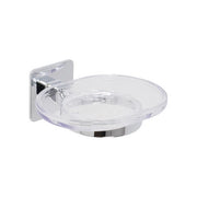 PORTA SAPONE MOD. COLD WIND- Cromo cm 12 x h.5,3 x 11,3- METAF- pezzi 1