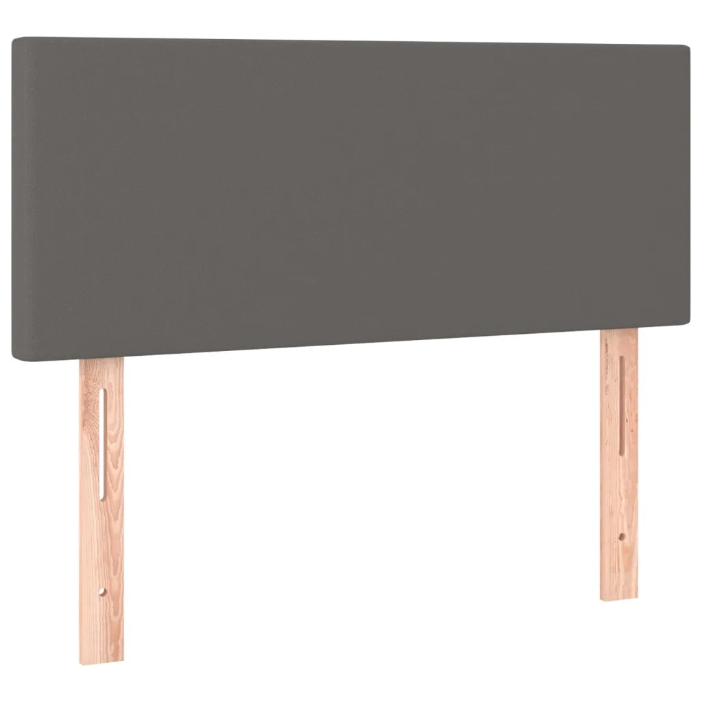 Testiera | Testata Grigia 80x5x78/88 cm in Similpelle