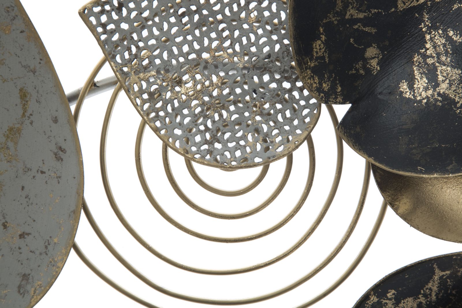 Pannello Half Leaf 97x5,5x43 cm in Ferro Multicolor