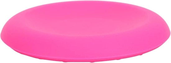 Kniecuscino per yoga e meditazione in silicone con superficie antiscivolo rossa e forma rotonda per esercizio e fitness