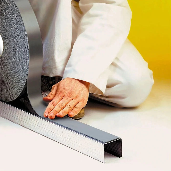 NASTRO BIADESIVO PER PROFILI GUIDA DEL CARTONGESSO mm 70x3x20 mt