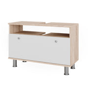 Vicco Mobiletto per lavabo Sonoma/Bianco 80.2 x 54 cm con cassetto