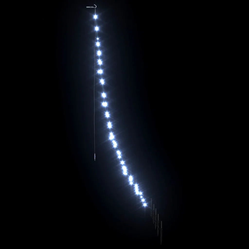 Albero di Natale LED con picchetti per il terreno-Luci decorative natalizie Bianco freddo 890447