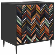 Mobile da Bagno OMMEN Rovere Nero 60 x 40 x 61 cm 8007419