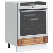 vidaXL Armadio per Forno Porto Legno Antico in Legno Multistrato