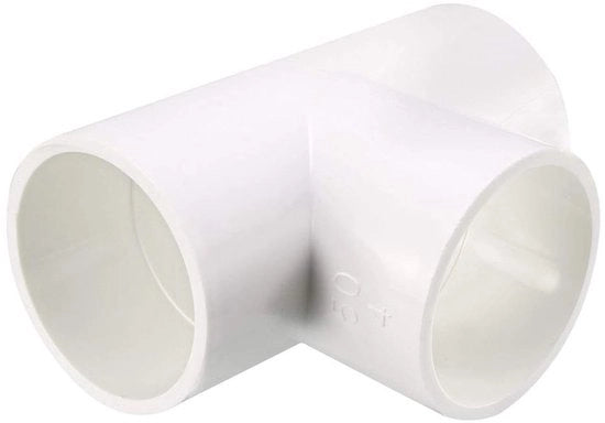 Connettori PVC da 50 mm - Adattatore per tubi di irrigazione - Flessibile - Sanitario - Connettori a tre vie - Adattatore per tubi di acqua - Connettori PVC resistenti all'usura - Connettori PVC per irrigazione