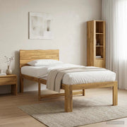 Letto Singolo con Testiera ROSTOCK Bianco 75 x 190 cm 903397