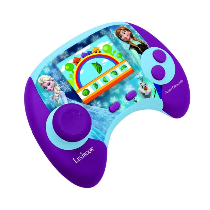 LEXIBOOK - Console didattica bilingue francese/inglese - Schermo LCD Frozen da 2,8 pollici - Viola - JCG100DPi1