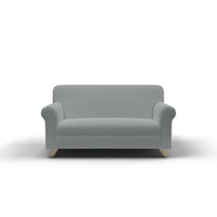 Copridivano Elasticizzato 1 Posto in Poliestere Leslie Grigio Chiaro