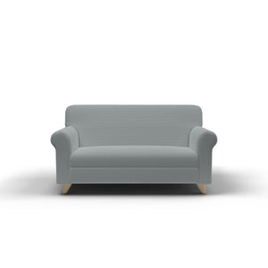 Copridivano Elasticizzato 1 Posto in Poliestere Leslie Grigio Chiaro