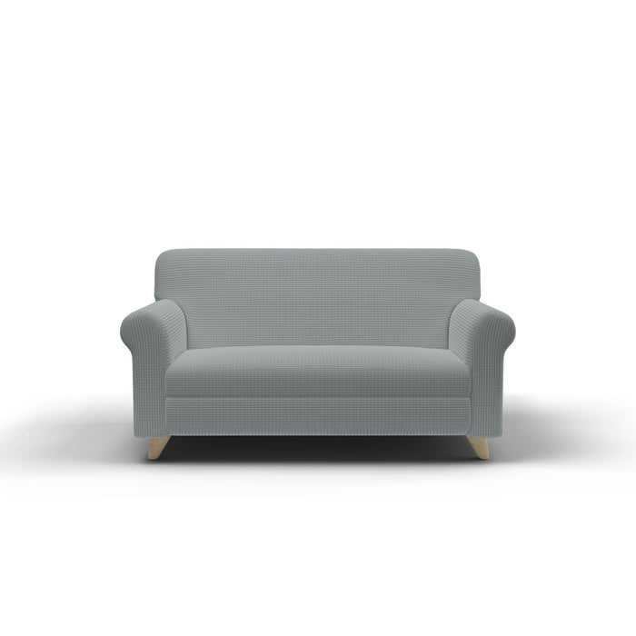 Copridivano Elasticizzato 1 Posto in Poliestere Leslie Grigio Chiaro