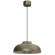 Lampada a sospensione Luminex Bilbao oro metallo Ø39 E27