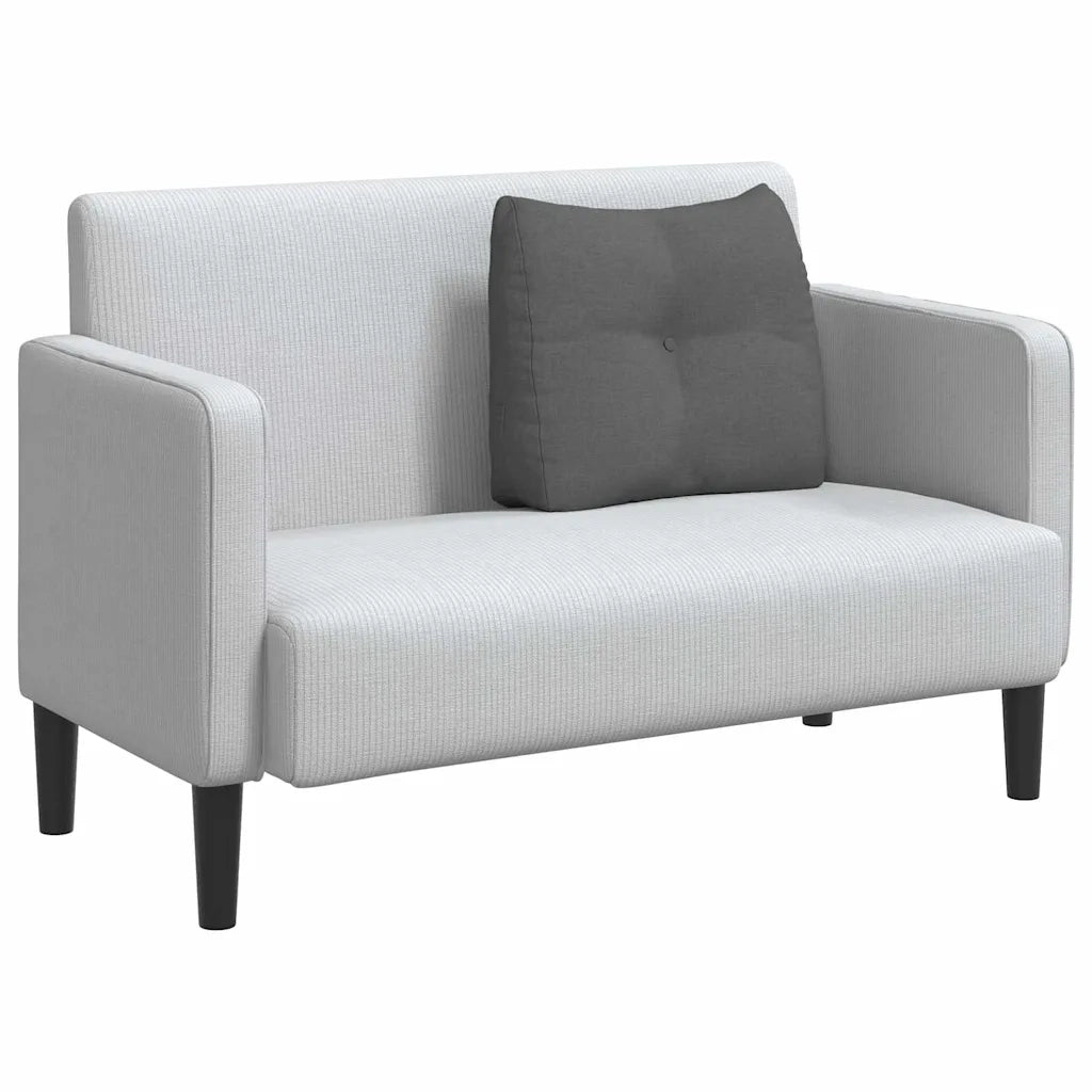 Cuscino per Schiena | Cuscino dorsale Grigio scuro 60 x 24 x 50 cm Tessuto