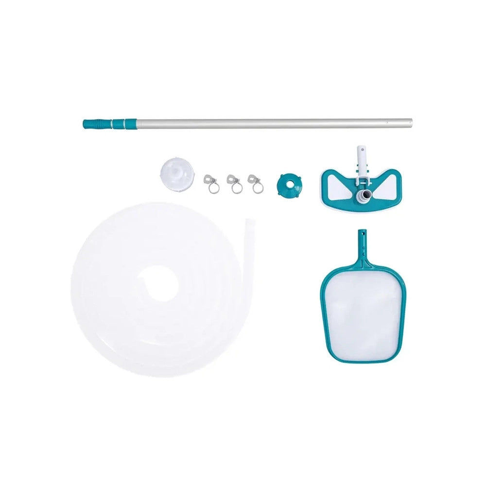 Trade Shop - Kit Per Pulizia Della Piscina Aquaclean Compatibile Con Pompe Da 2.006 L/h 58234 -