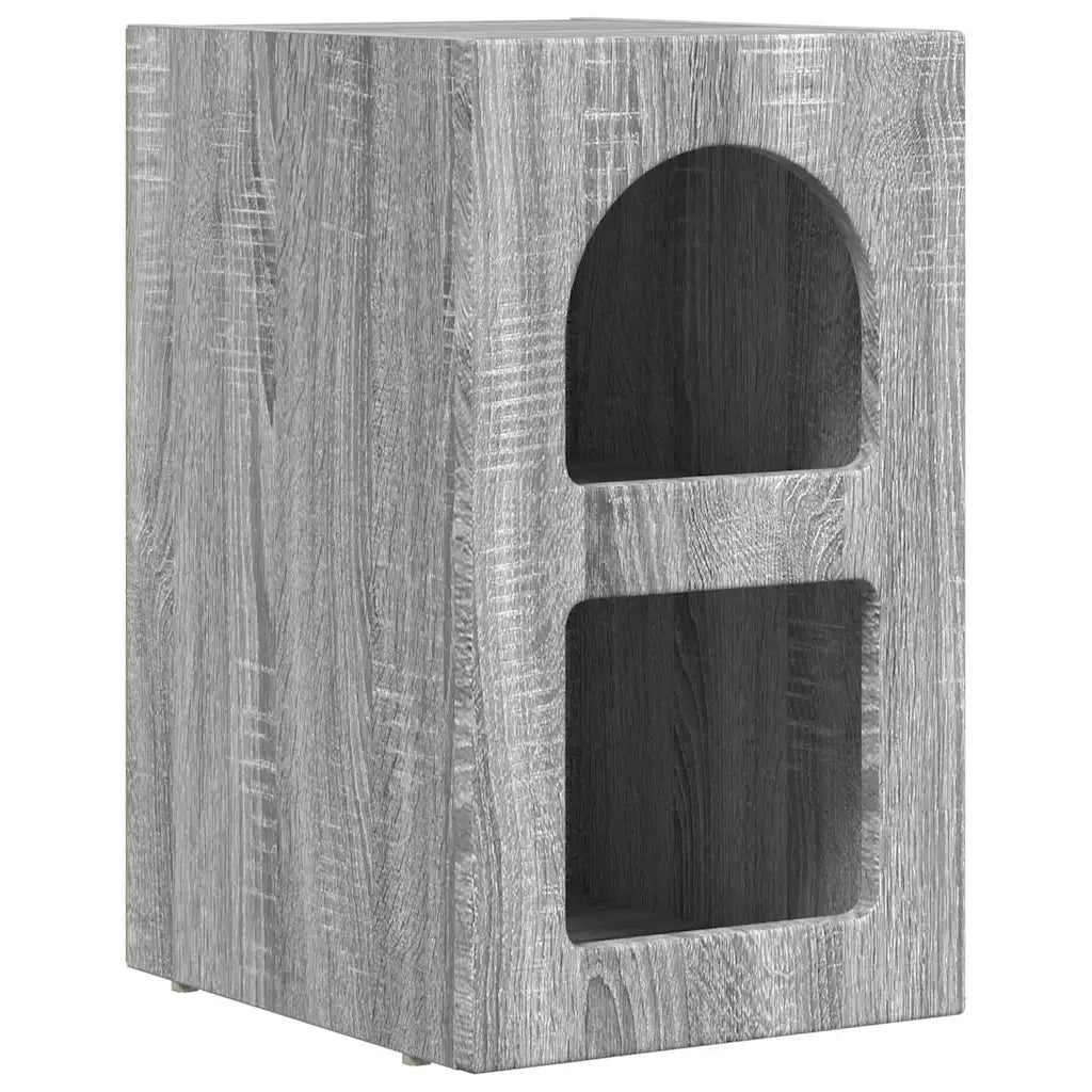 Comodino 2 pcs Grigio Sonoma 29,5 x 33,5 x 50 cm