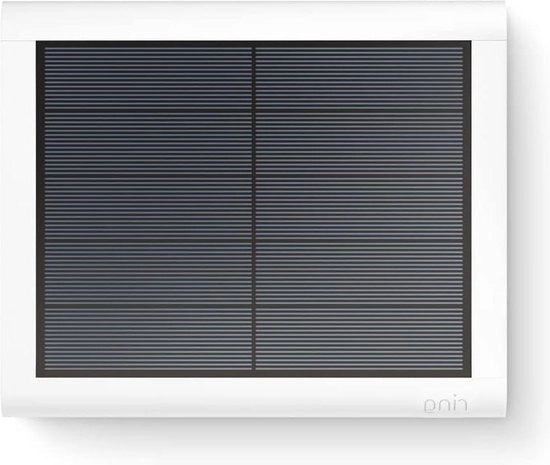 Pannello Solare USB-C per Camera di Sorveglianza con Luce 4W Bianco