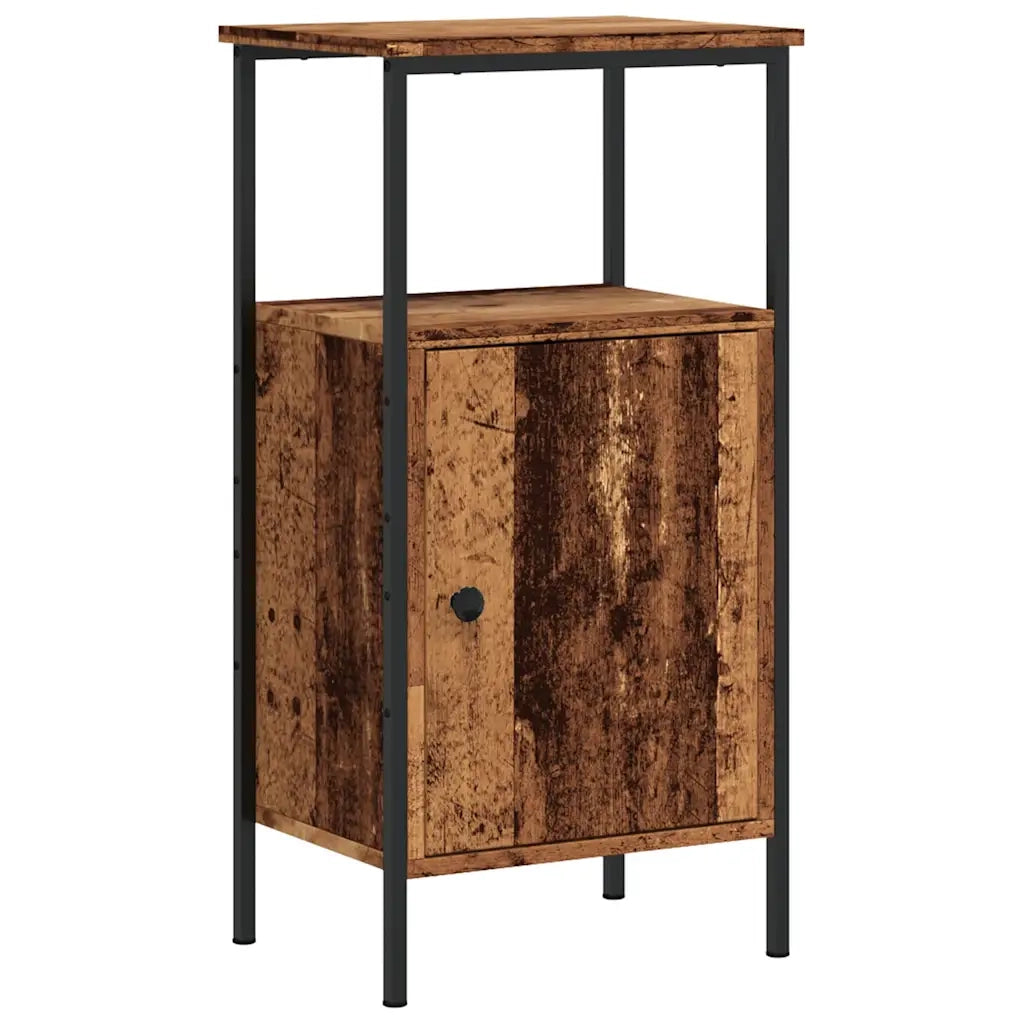 Comodini Legno Antico 2 pz 41x31x80 cm in Legno Multistrato 857247