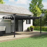 Gazebo Antracite 400 x 300 x 200 cm Poliestere 4003975