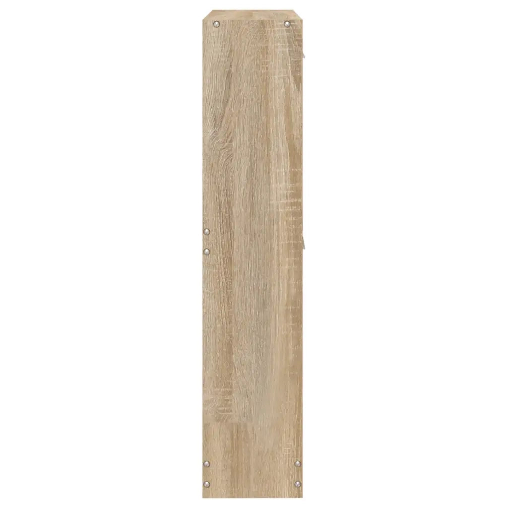 Scarpiera Rovere 59x17x81 cm Legno ingegnerizzato 342535