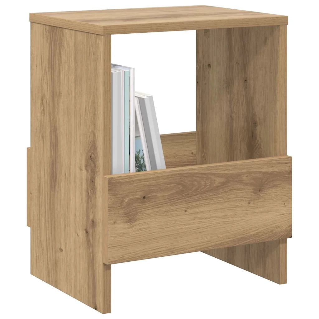 Scaffale per riviste Rovere artigianale 35 x 30 x 45 cm